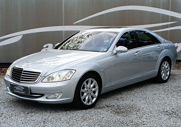 samochody osobowe Mercedes-Benz Klasa S cena 84999 przebieg: 37900, rok produkcji 2006 z Nowe Warpno